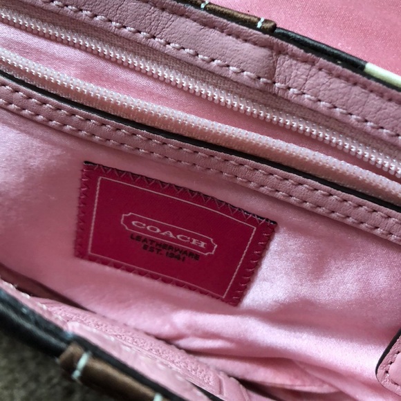 Coach Silk Print Evening Bag - Picture 4 of 6